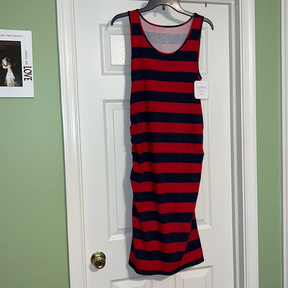 Isabel Maternity Sleeveless Dress
